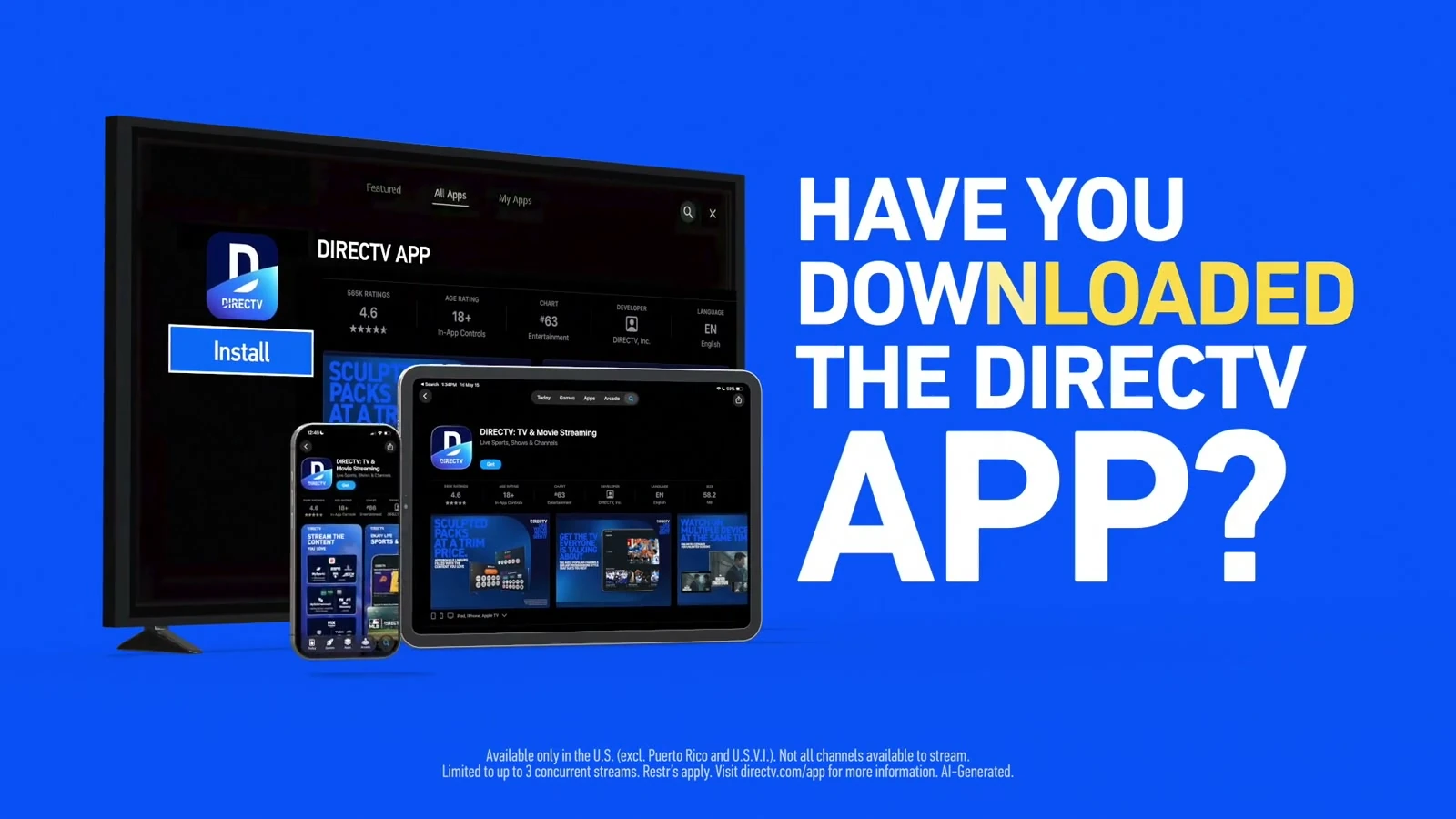 DIRECTV — App Download — 2026